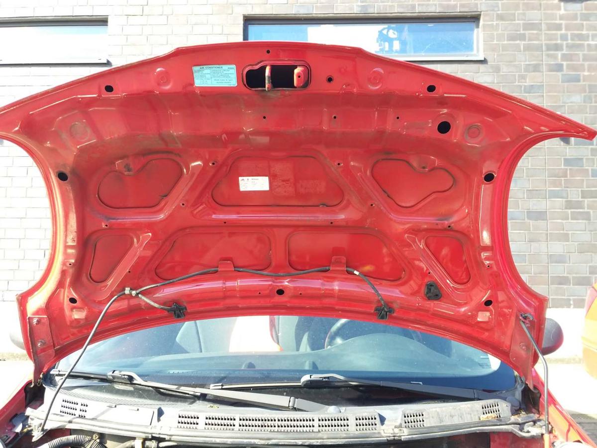 Nissan Micra K12 original Motorhaube Z10 Rot Bj.2004